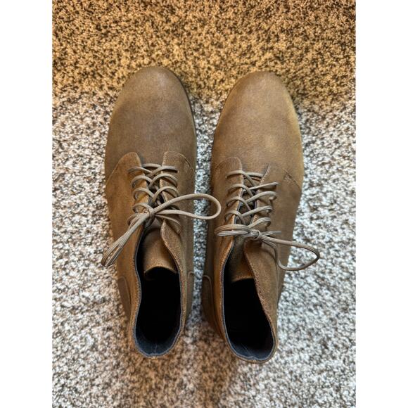 Nisolo Day Tripper Chukka Boot - Waxed Brown Suede / Leather - Men 8.5 /Women 10 - Picture 10 of 14